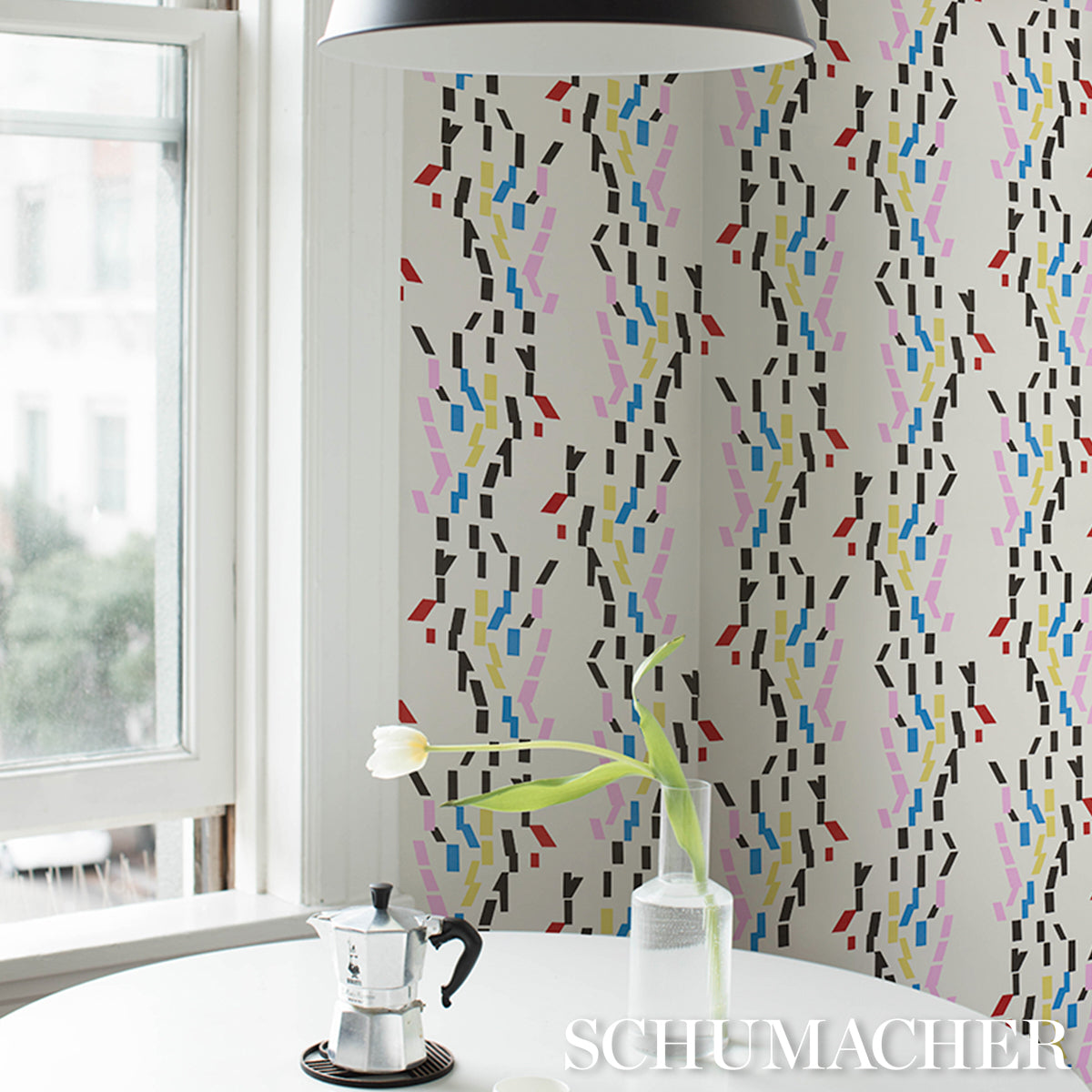 Purchase 5015870 | Confetti, Multi - Schumacher Wallpaper