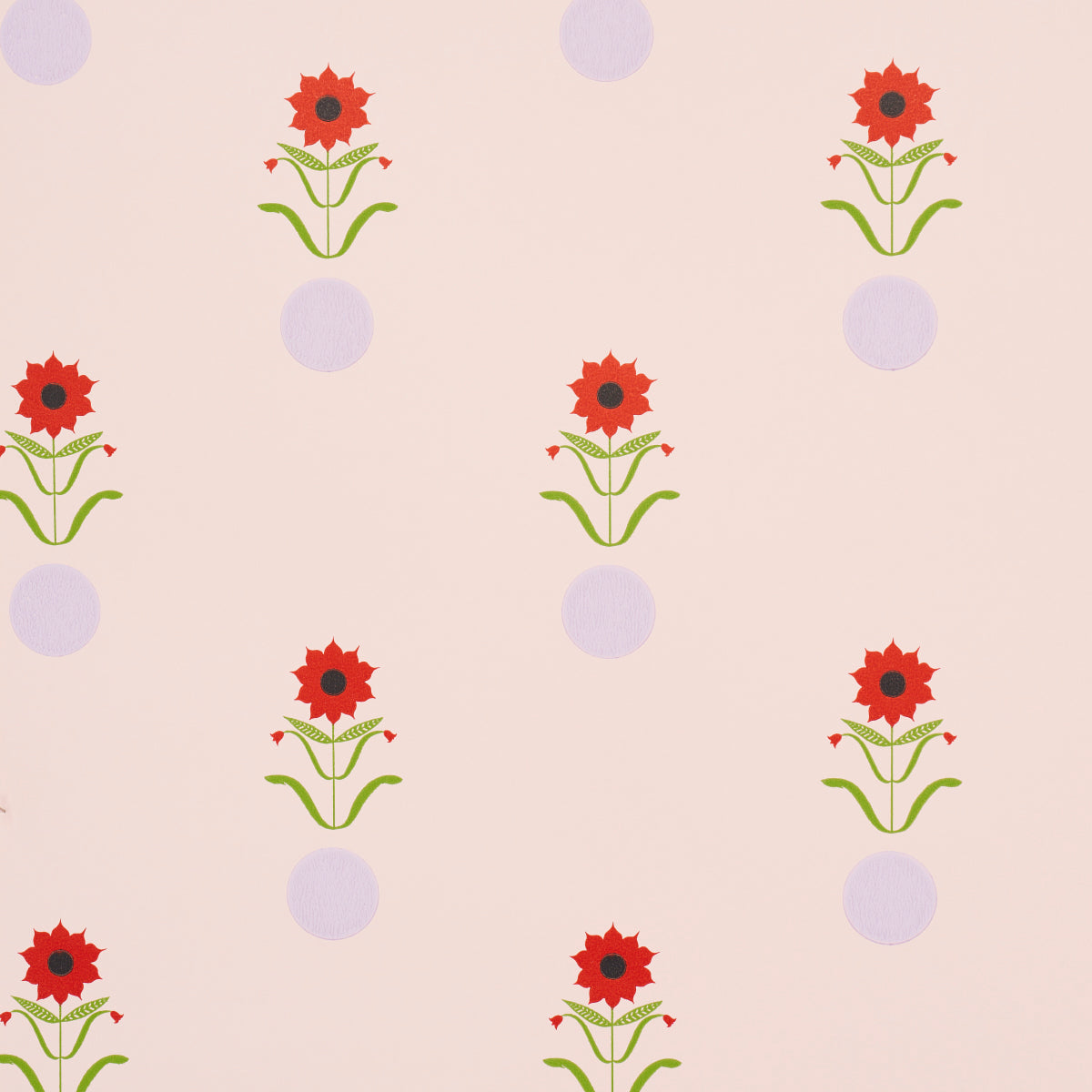 Purchase 5015881 | Forget Me Dots, Pink - Schumacher Wallpaper