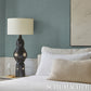 Purchase 5015890 | Linen Plissé Wallcovering, Adriatic Blue - Schumacher Wallpaper