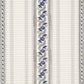 Purchase 5015930 | Serena Stripe, Blue - Schumacher Wallpaper