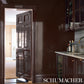 Purchase 5015942 | Ace Faux Lacquer Performance Vinyl, Mocha - Schumacher Wallpaper