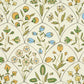 Purchase 5015961 | Frances Scallop Floral, Document - Schumacher Wallpaper