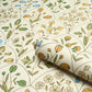 Purchase 5015961 | Frances Scallop Floral, Document - Schumacher Wallpaper