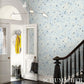 Purchase 5016010 | Luminaries, Clear Blue - Schumacher Wallpaper