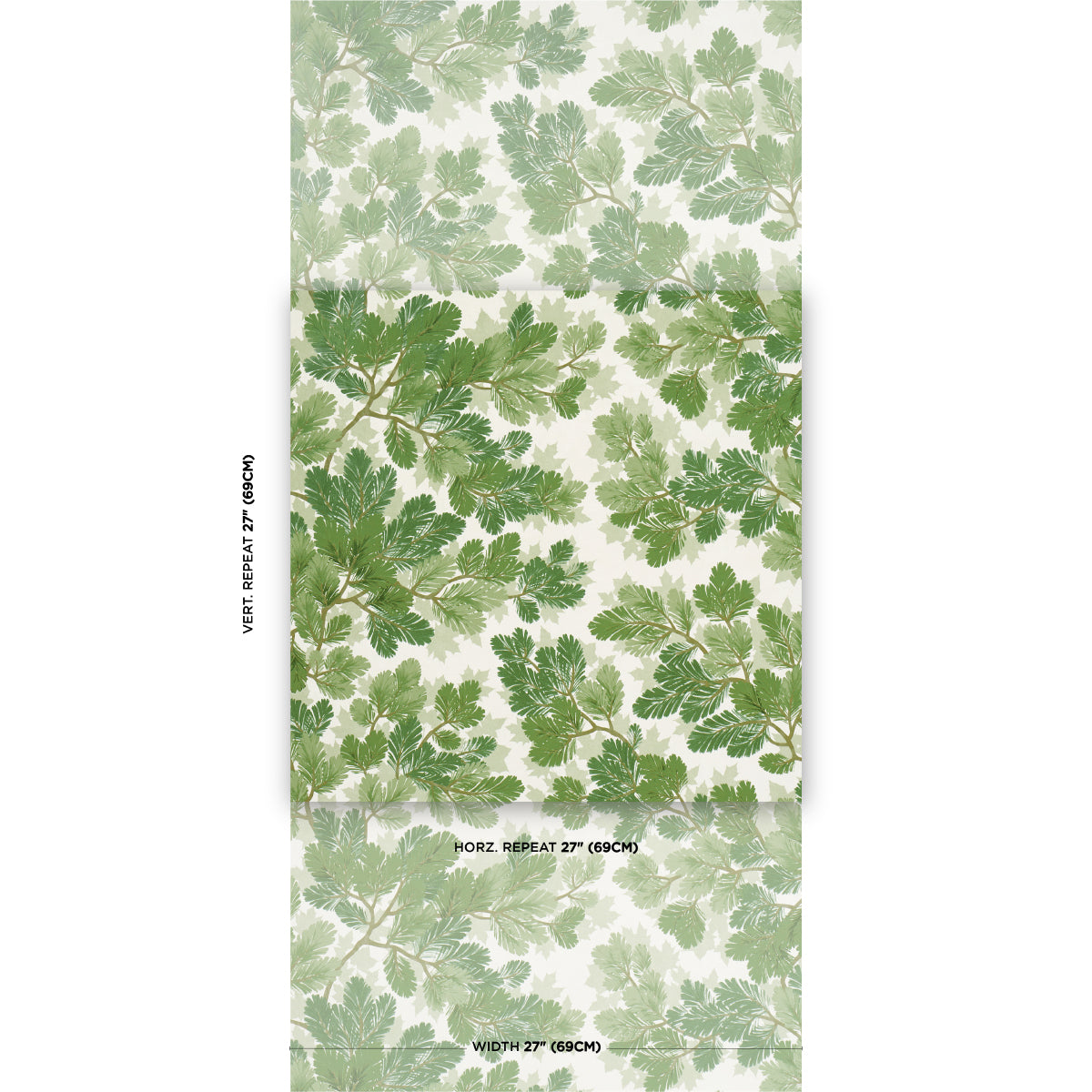 Purchase 5016072 | Covey Hedge, Sage - Schumacher Wallpaper