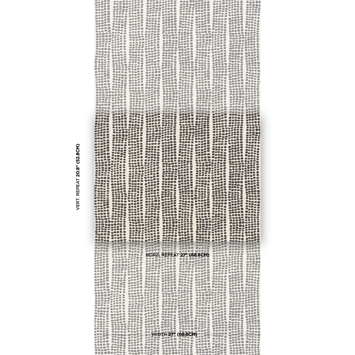 Purchase 5016110 | Noland Vinyl, Carbon - Schumacher Wallpaper