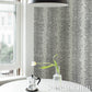 Purchase 5016141 | Edward Steed'S Towers Of Flowers, Black & White - Schumacher Wallpaper