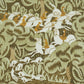 Purchase 5016152 | Margaret Schloeman'S Fox Chase, Sage & Soft Brown - Schumacher Wallpaper