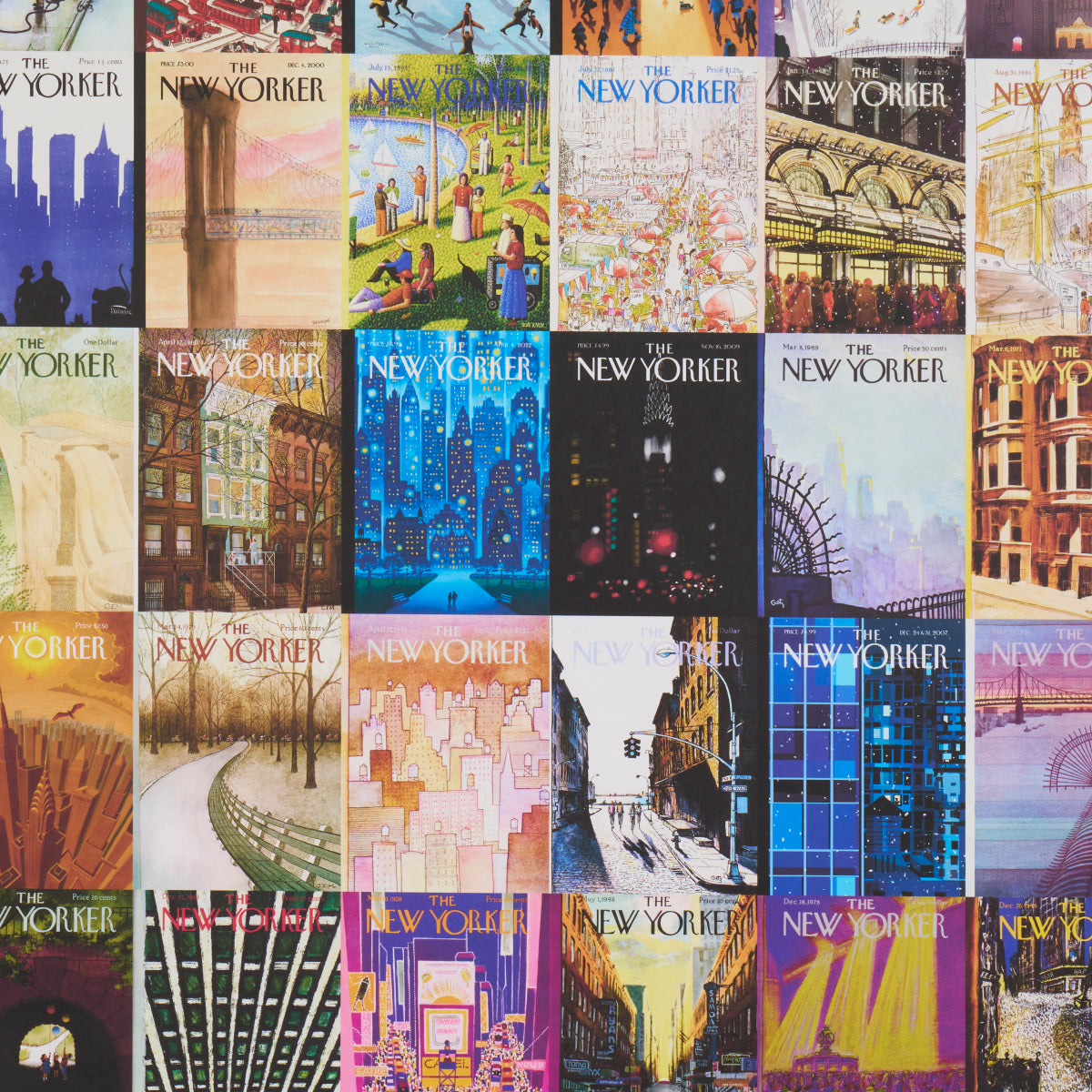 Purchase 5016160 | The New Yorker City-View Covers, Multicolor - Schumacher Wallpaper