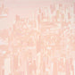 Purchase 5016191 | Pascal Campion'S New York Skyline, Blush - Schumacher Wallpaper