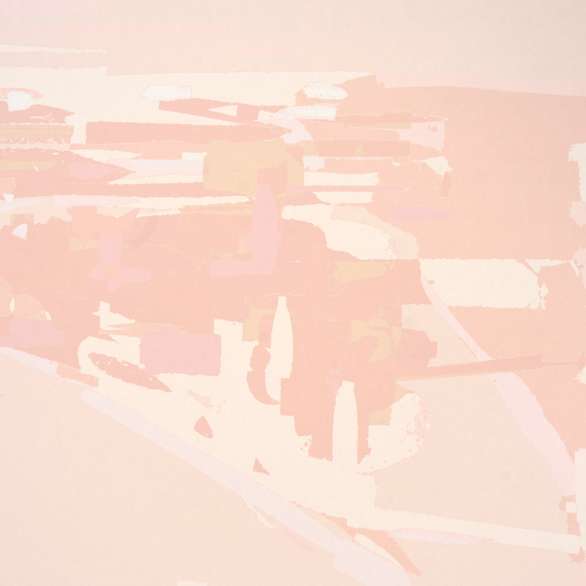 Purchase 5016191 | Pascal Campion'S New York Skyline, Blush - Schumacher Wallpaper