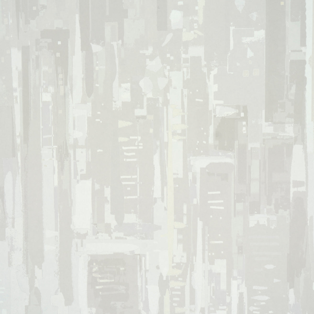 Purchase 5016192 | Pascal Campion'S New York Skyline, Soft Gray - Schumacher Wallpaper