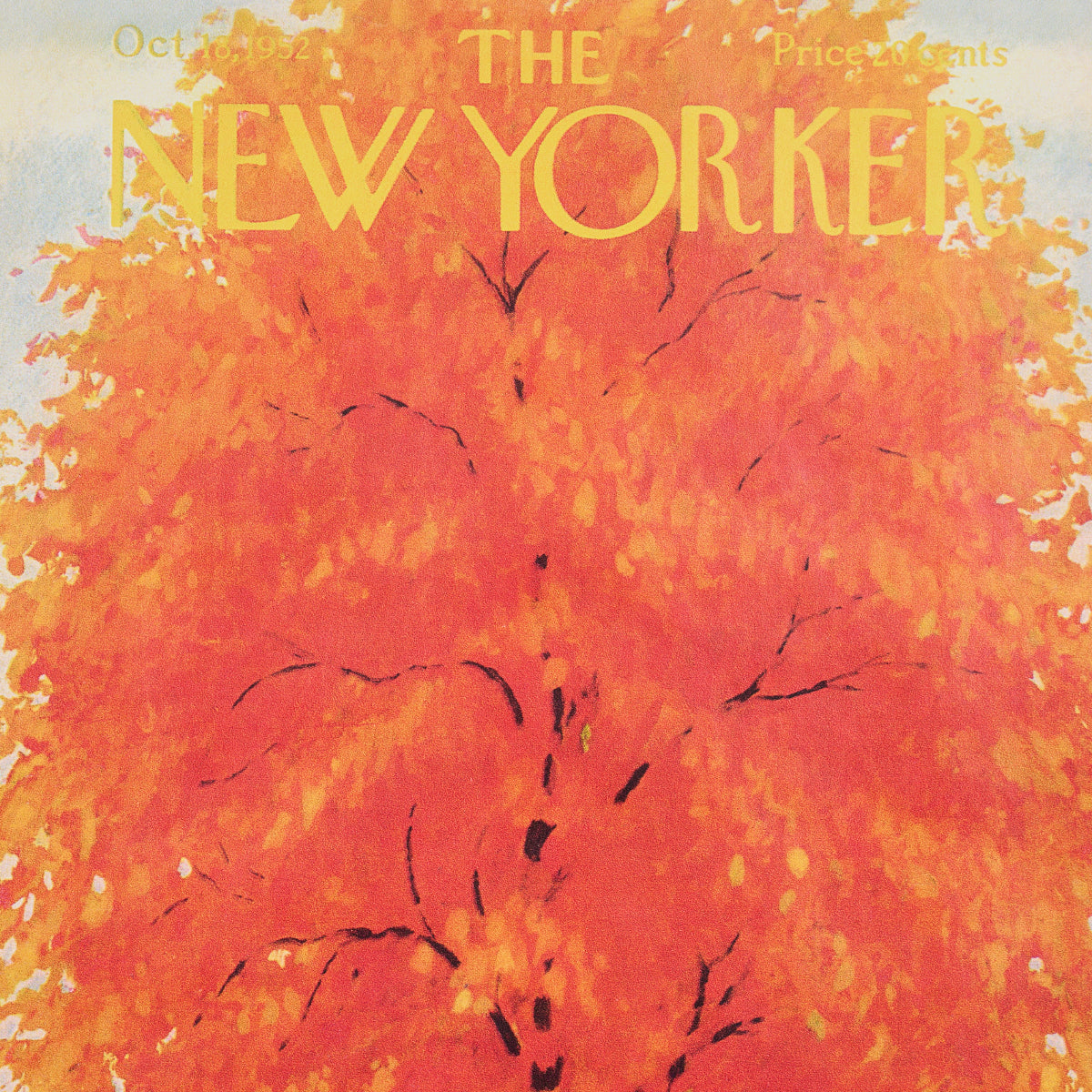 Purchase 5016200 | The New Yorker Seasonal Covers, Multicolor - Schumacher Wallpaper