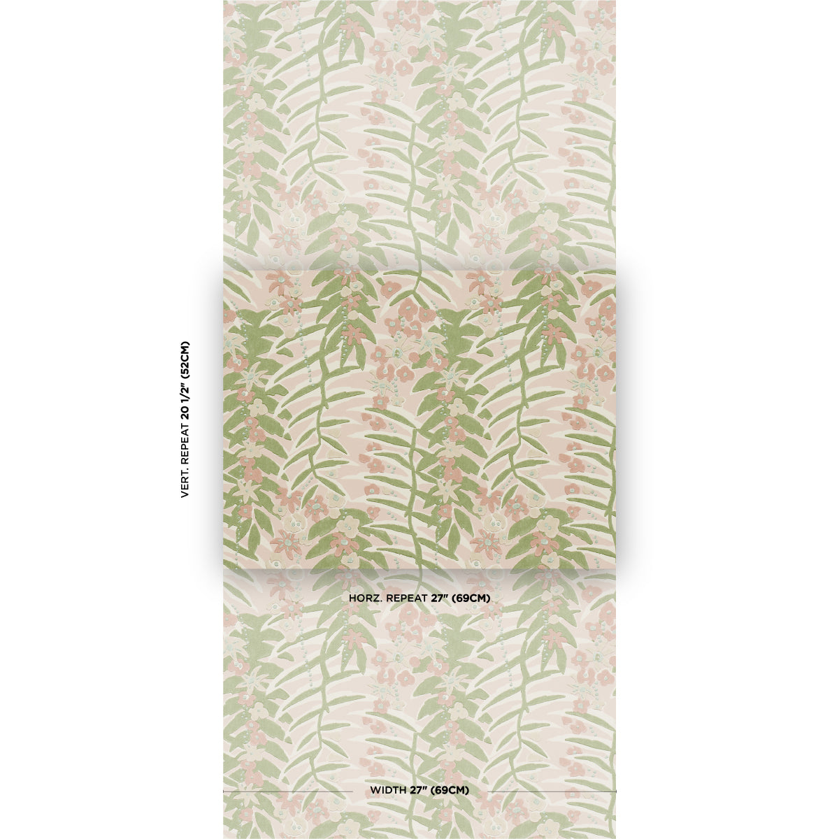 Purchase 5016252 | Ashbee Botanical, Petal - Schumacher Wallpaper