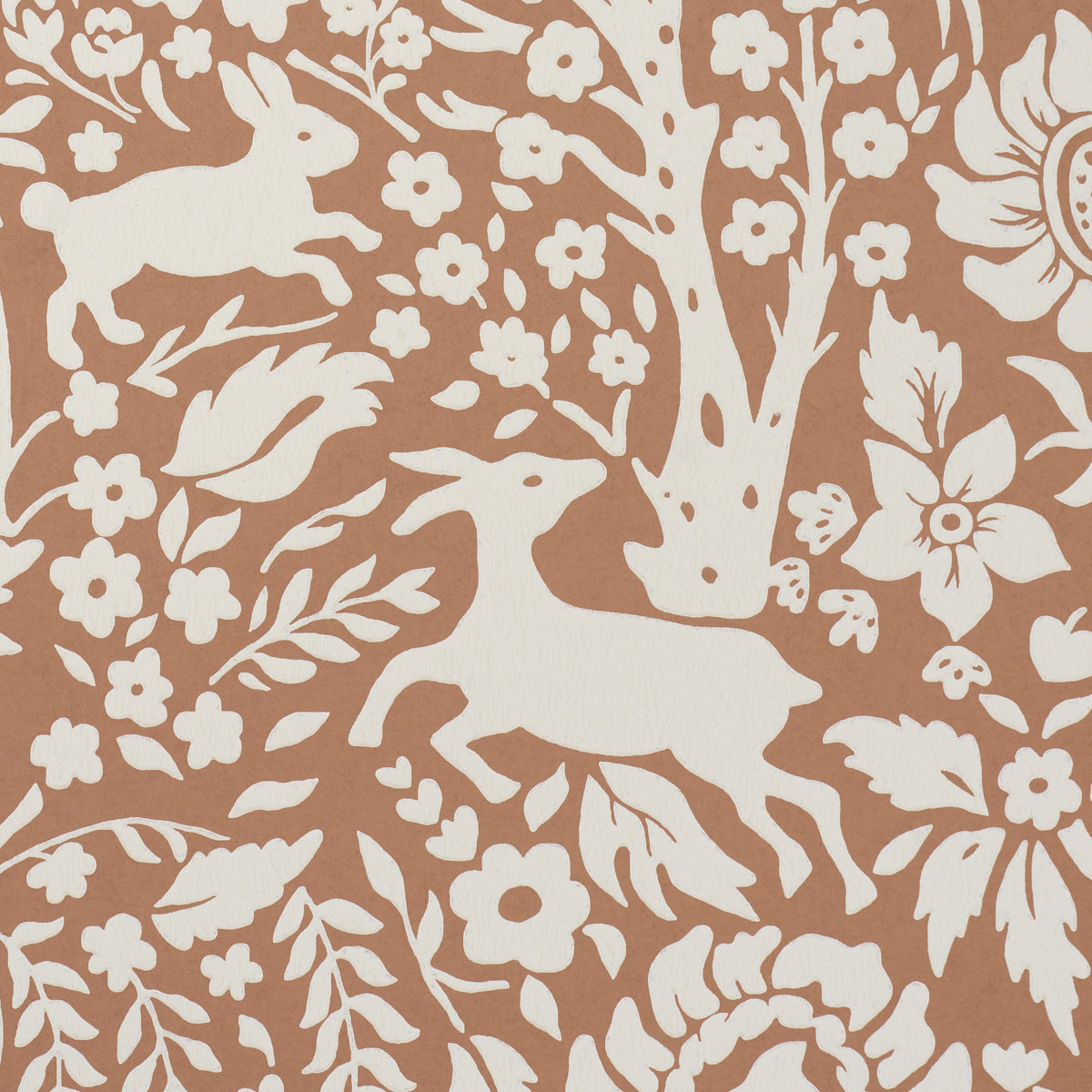 Purchase 5016262 | Deerfield, Spice - Schumacher Wallpaper