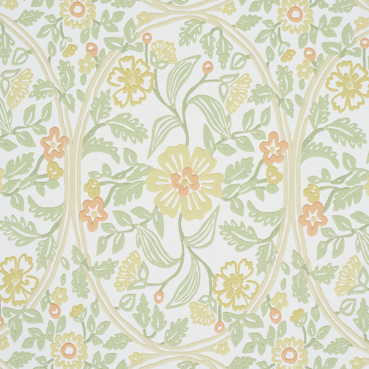 Purchase 5016271 | Garden Guild, Marigold - Schumacher Wallpaper