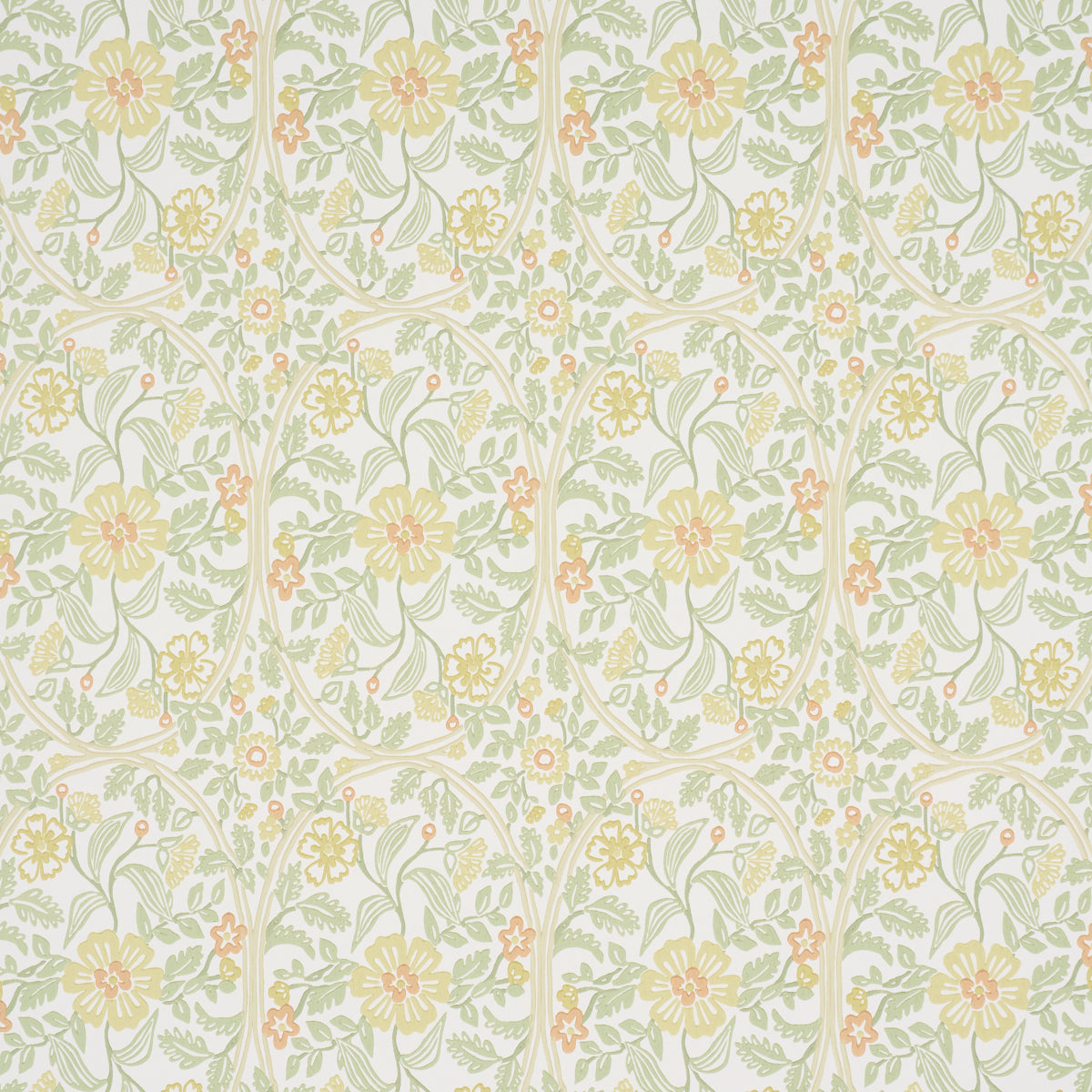 Purchase 5016271 | Garden Guild, Marigold - Schumacher Wallpaper