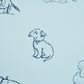 Purchase 5016302 | Good Dogs Everywhere, Sky & Navy Blue - Schumacher Wallpaper