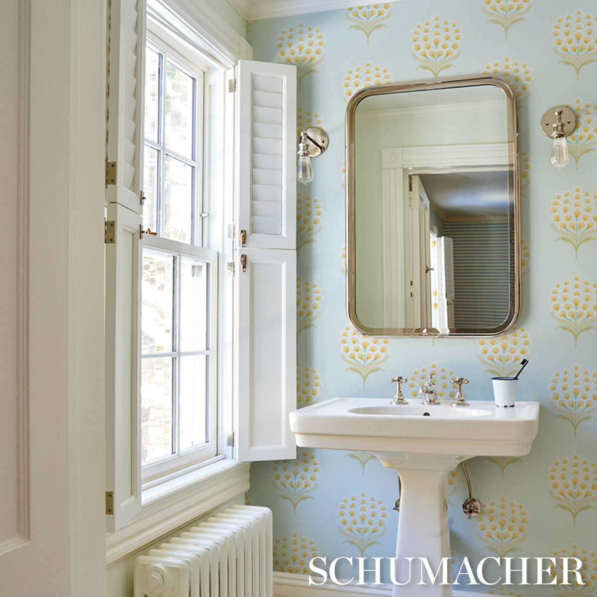 Purchase 5016342 | Aurelia, Sky - Schumacher Wallpaper