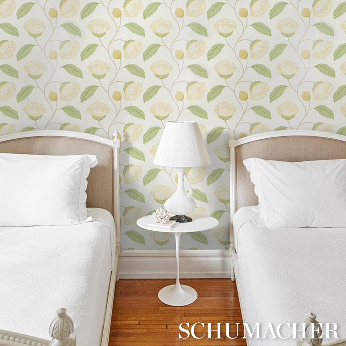 Purchase 5016362 | Celinda, Citrus - Schumacher Wallpaper