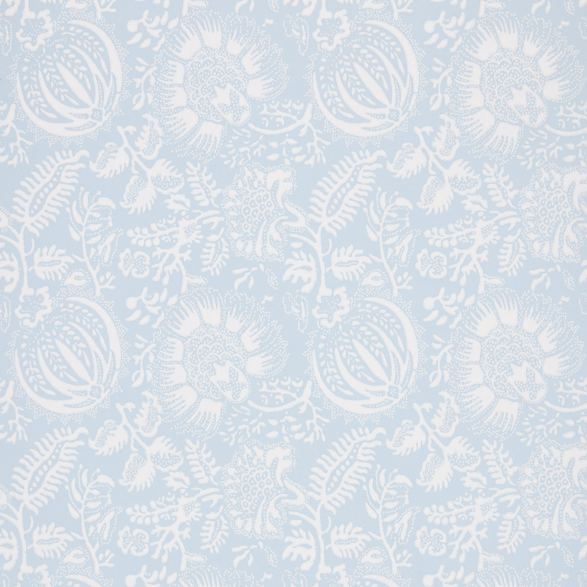 Purchase 5016370 | Pomegranate Print, Sky - Schumacher Wallpaper