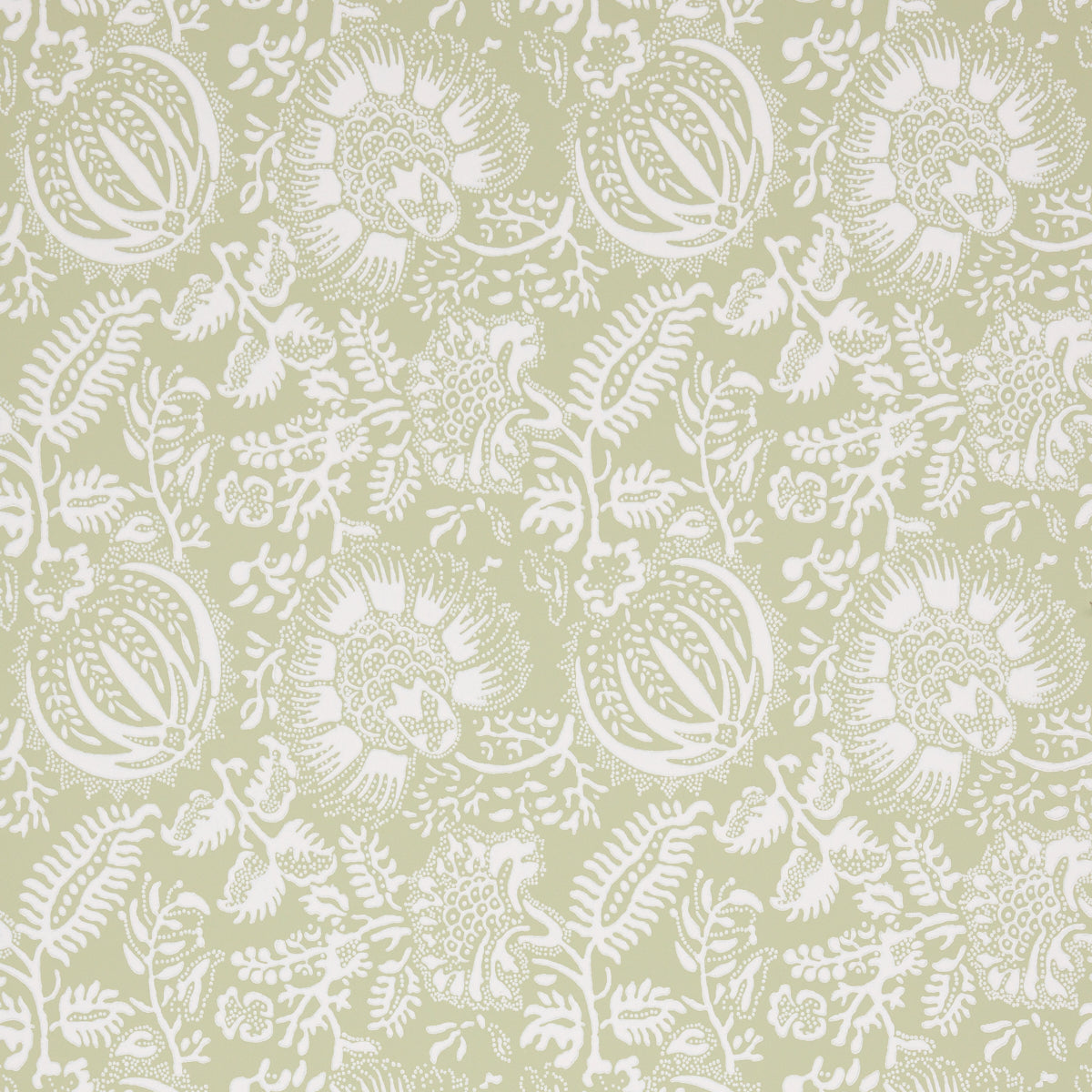 Purchase 5016371 | Pomegranate Print, Moss - Schumacher Wallpaper