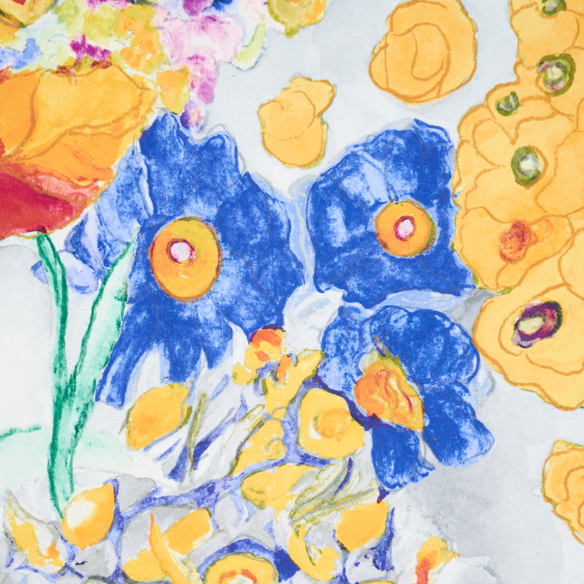 5016420 | Frank'S Garden, Primary - Schumacher Wallpaper