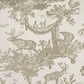 Purchase 5016442 | Western Toile, Stone - Schumacher Wallpaper