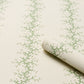 Purchase 5016452 | Coral Stripe, Green - Schumacher Wallpaper