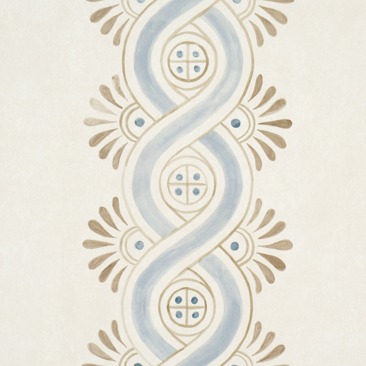 Purchase 5016460 | Leonidis Stripe, Blue - Schumacher Wallpaper