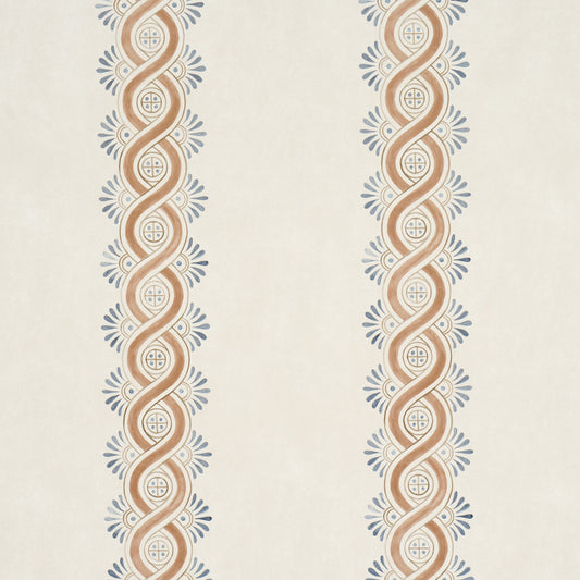 Purchase 5016462 | Leonidis Stripe, Saffron - Schumacher Wallpaper