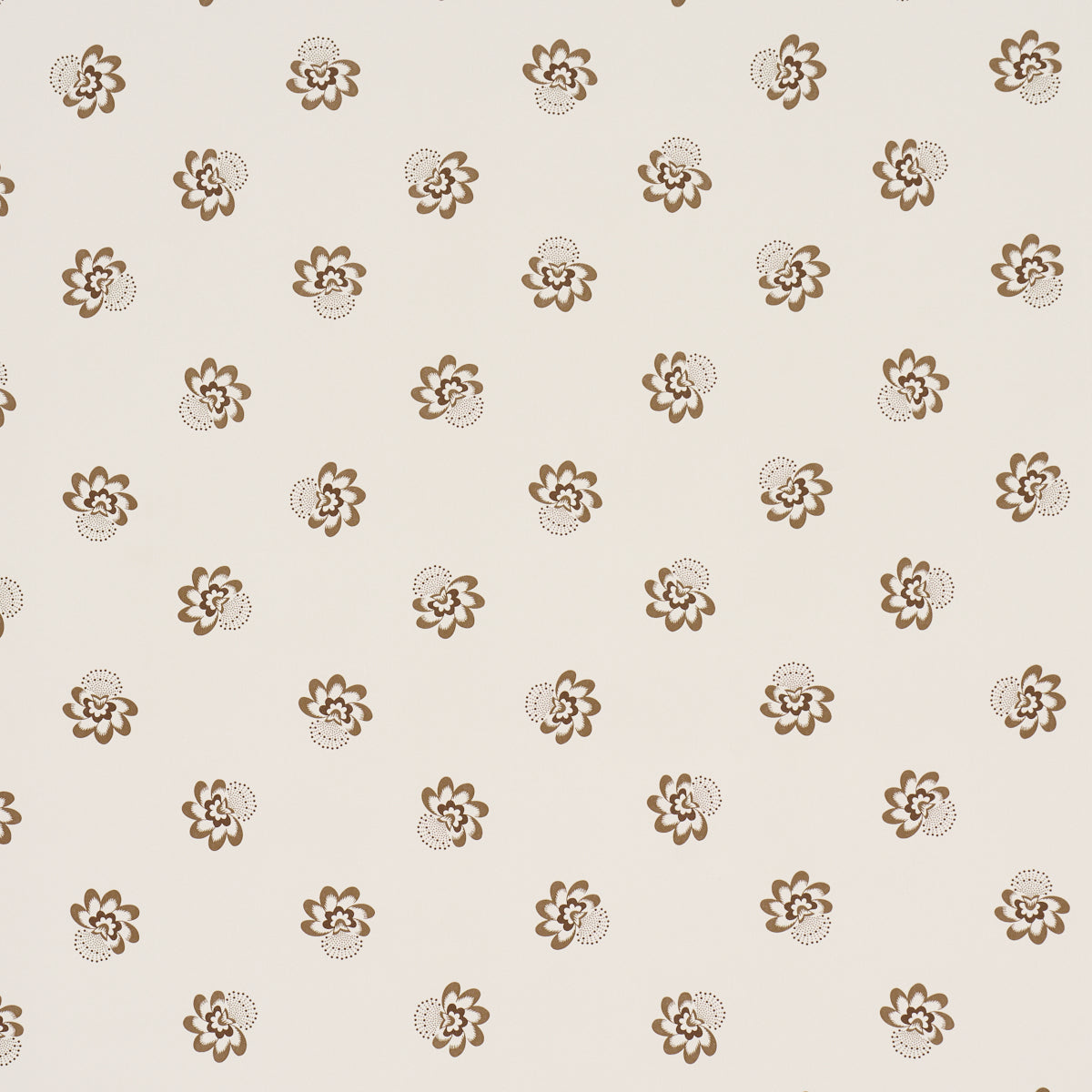 Purchase 5016481 | Auclair Floral, Brown - Schumacher Wallpaper