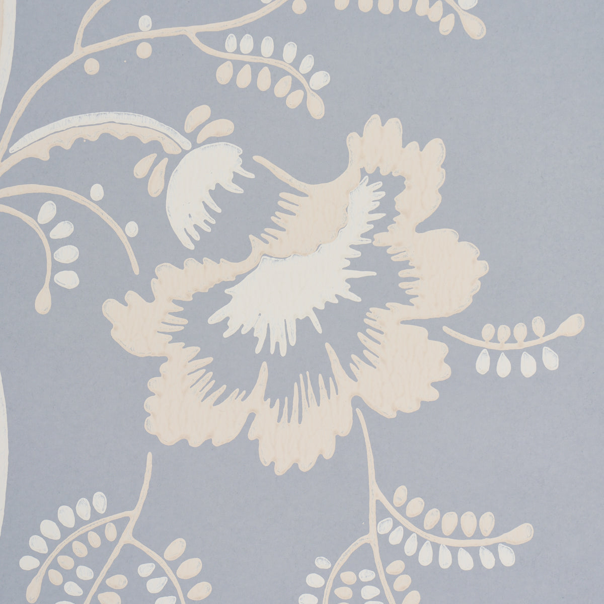 Purchase 5016490 | Bell Flowers, Light Blue - Schumacher Wallpaper