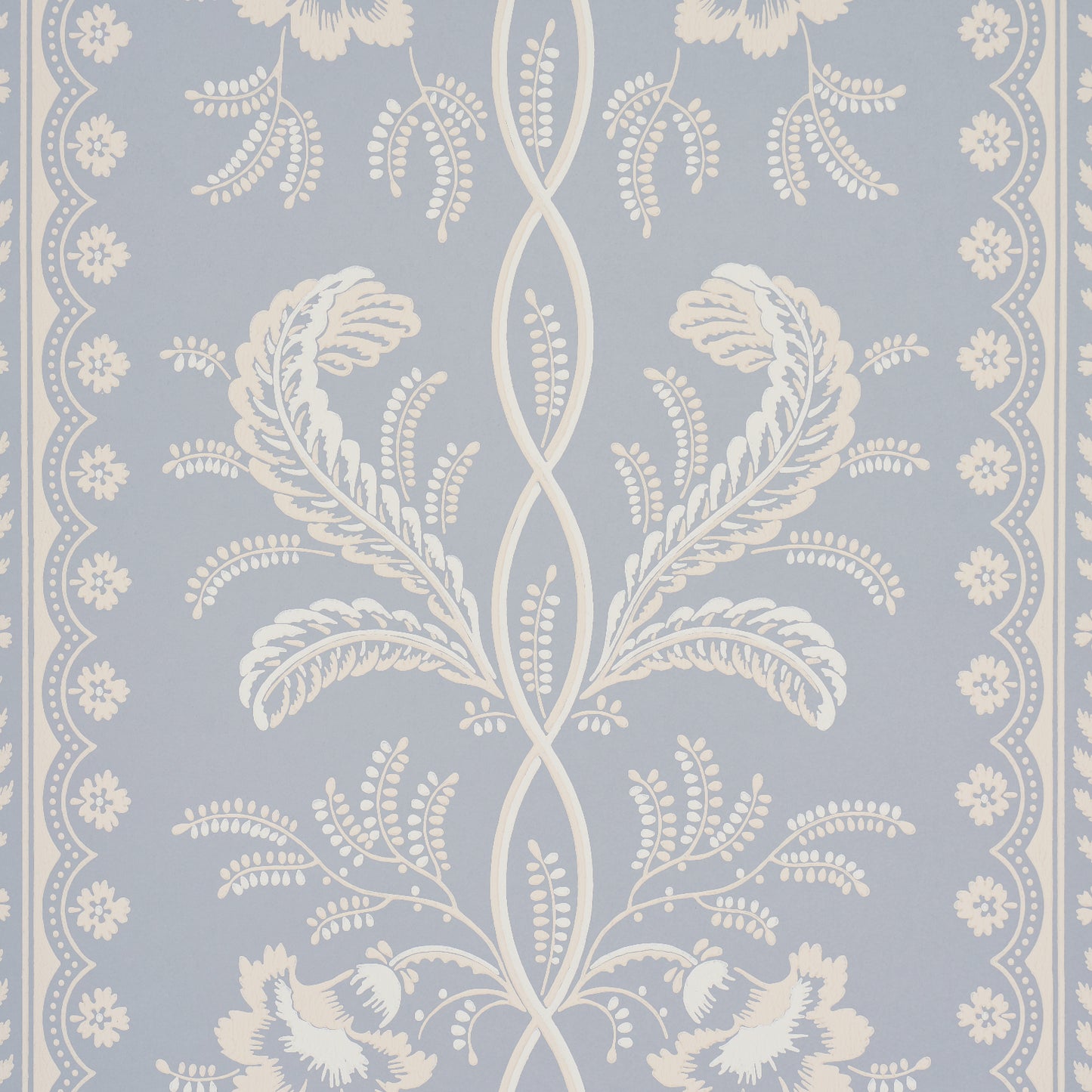 Purchase 5016490 | Bell Flowers, Light Blue - Schumacher Wallpaper