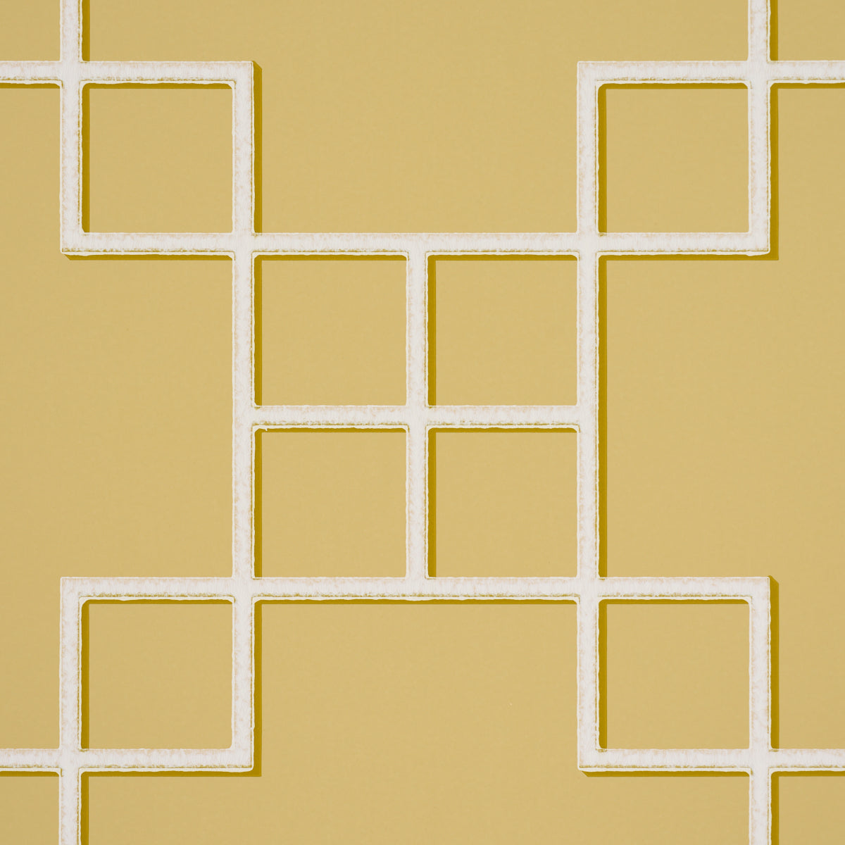 Purchase 5016500 | Georgette Trellis, Buttercup - Schumacher Wallpaper