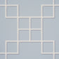 Purchase 5016501 | Georgette Trellis, Light Blue - Schumacher Wallpaper