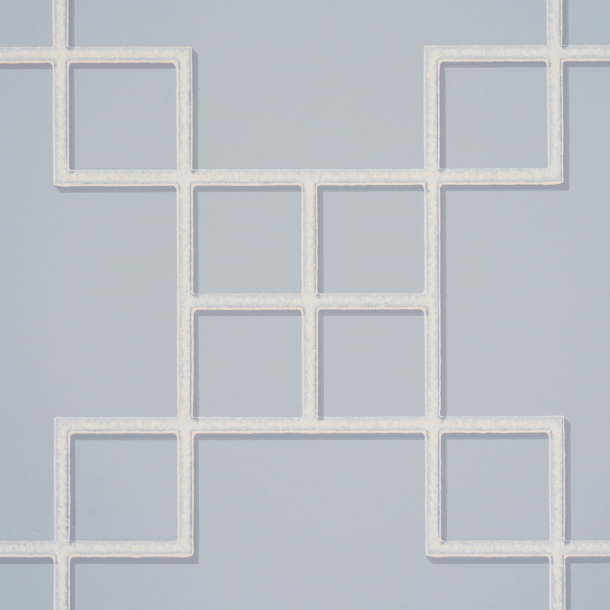 Purchase 5016501 | Georgette Trellis, Light Blue - Schumacher Wallpaper