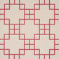 Purchase 5016502 | Georgette Trellis, Red - Schumacher Wallpaper