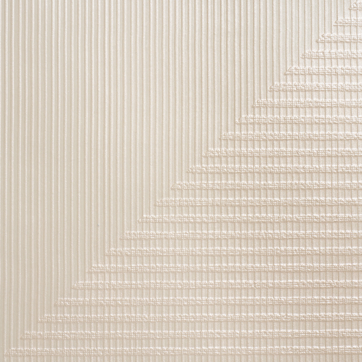 Purchase 5016520 | Hand Combed Triangles, Pearlescent - Schumacher Wallpaper