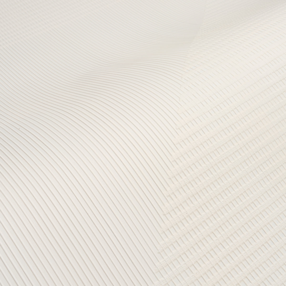 Purchase 5016521 | Hand Combed Triangles, White - Schumacher Wallpaper