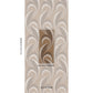 Purchase 5016552 | Banana Leaf Sisal, Mocha - Schumacher Wallpaper