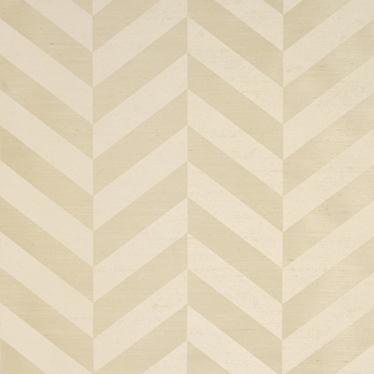 Purchase 5016560 | Staggered Chevron Sisal, Ivory - Schumacher Wallpaper