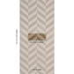 Purchase 5016561 | Staggered Chevron Sisal, Brown - Schumacher Wallpaper