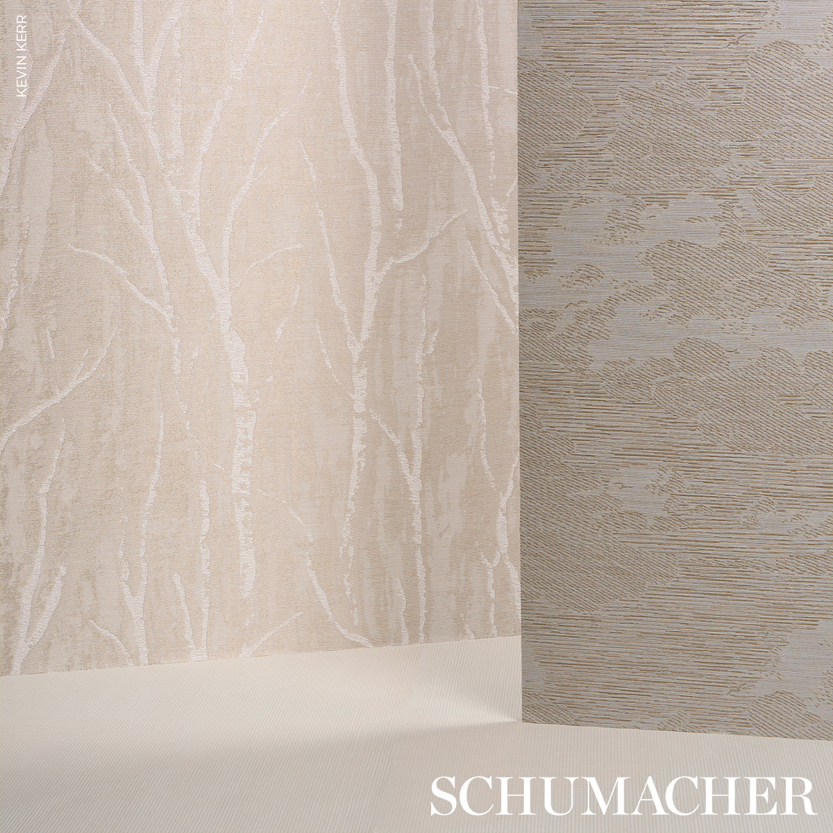 Purchase 5016570 | Drifting Cloudscape, Golden Hour - Schumacher Wallpaper