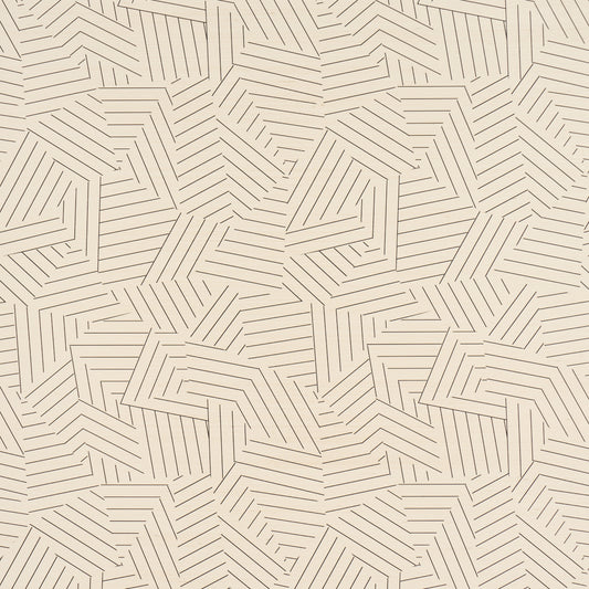 Purchase 5016580 | Deconstructed Stripe Sisal, Black - Schumacher Wallpaper