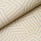 Purchase 5016581 | Deconstructed Stripe Sisal, Cobalt - Schumacher Wallpaper