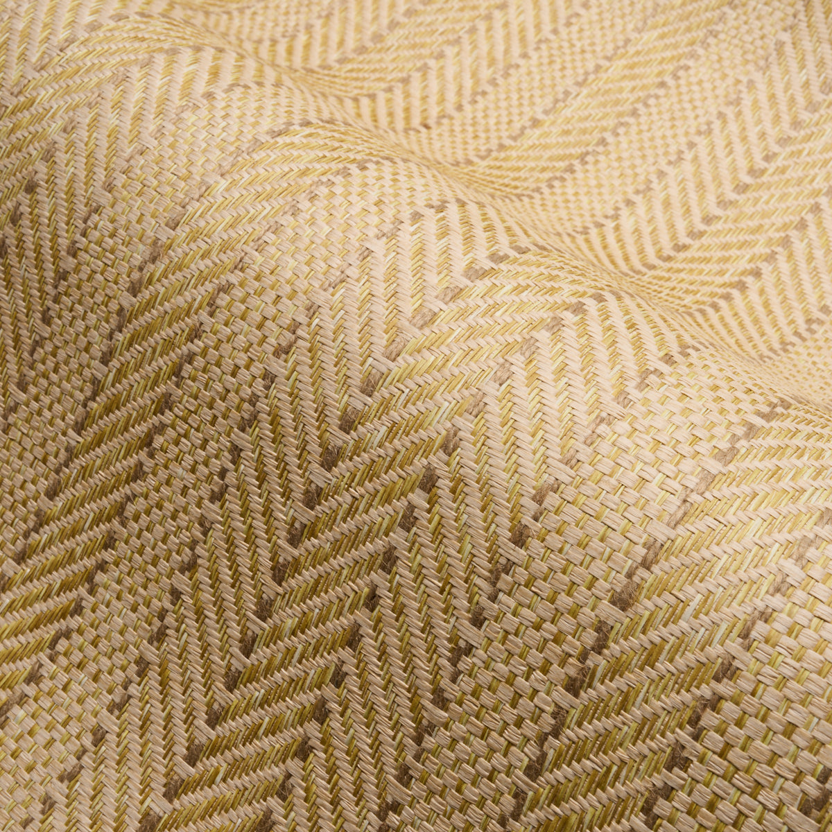 Purchase 5016600 | Zig Zag Paperweave, Sesame - Schumacher Wallpaper