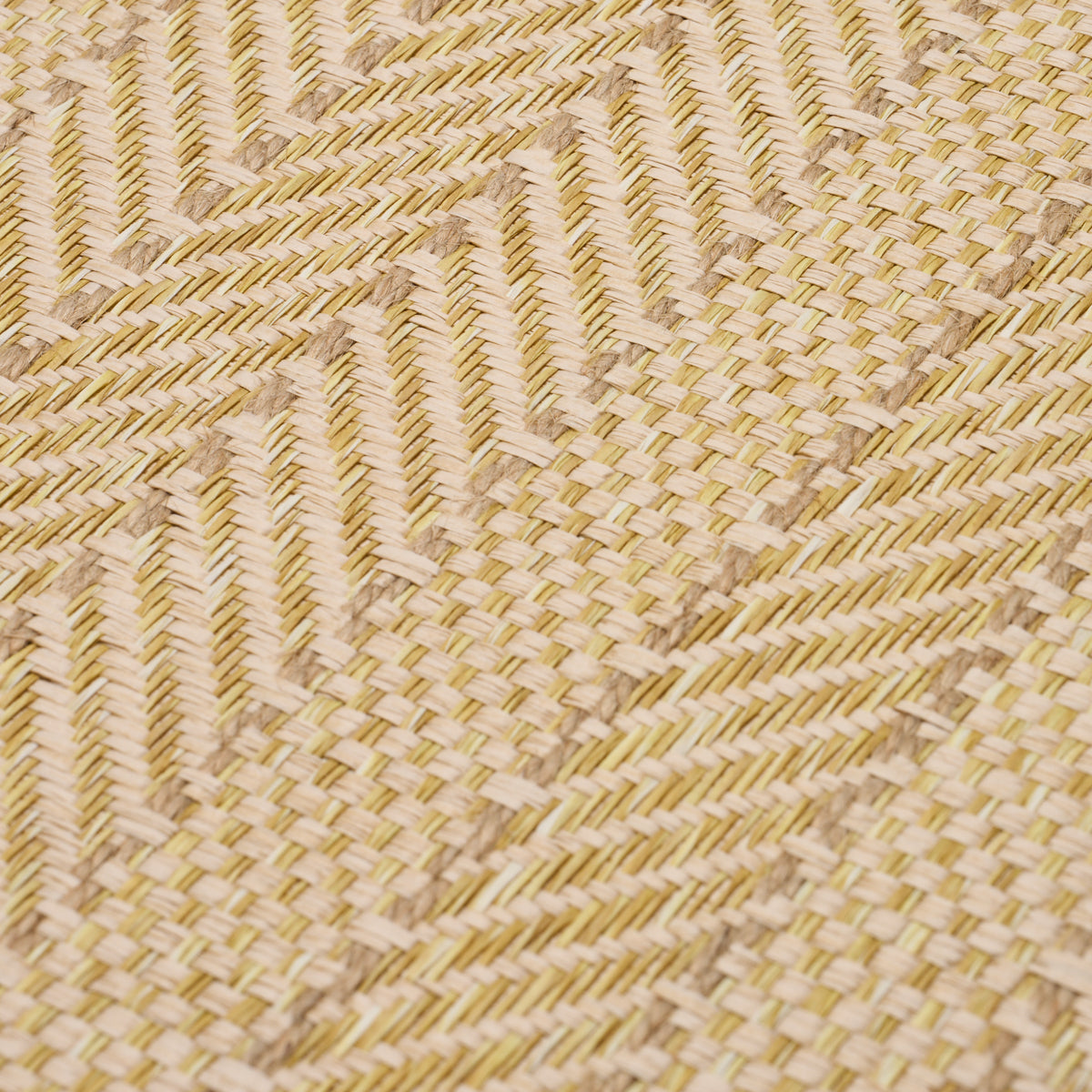 Purchase 5016600 | Zig Zag Paperweave, Sesame - Schumacher Wallpaper