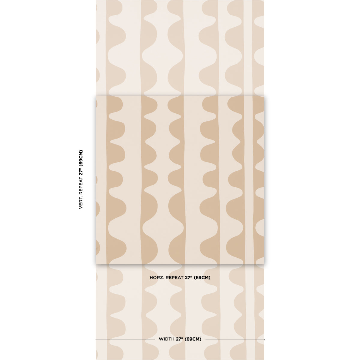 Purchase 5016620 | Drift Hand Print, Wafer - Schumacher Wallpaper