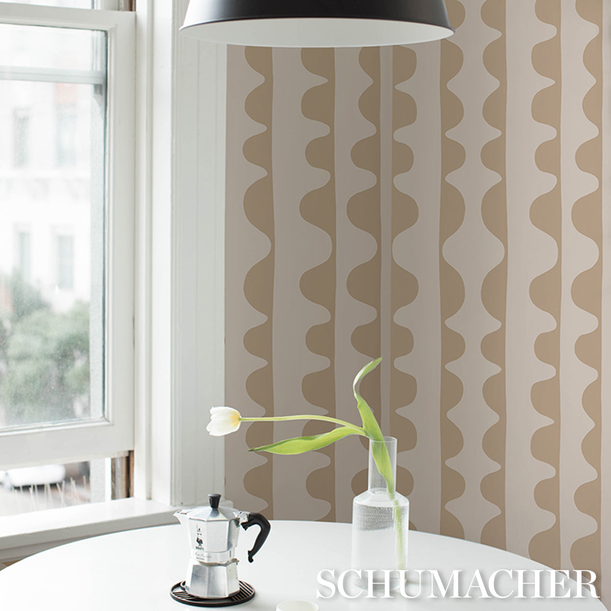 Purchase 5016620 | Drift Hand Print, Wafer - Schumacher Wallpaper